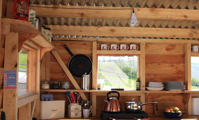 All the camp kitchens are very well equipped